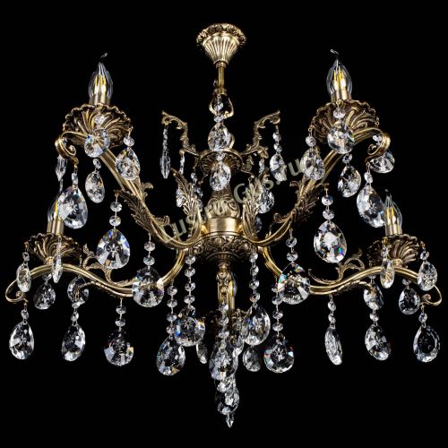 Люстра бронзовая Милана №5/2 звездочка в Саратове Гусь Хрустальный