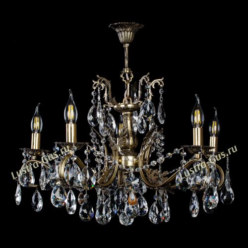 Люстра бронзовая Милана №5 в Саратове Гусь Хрустальный