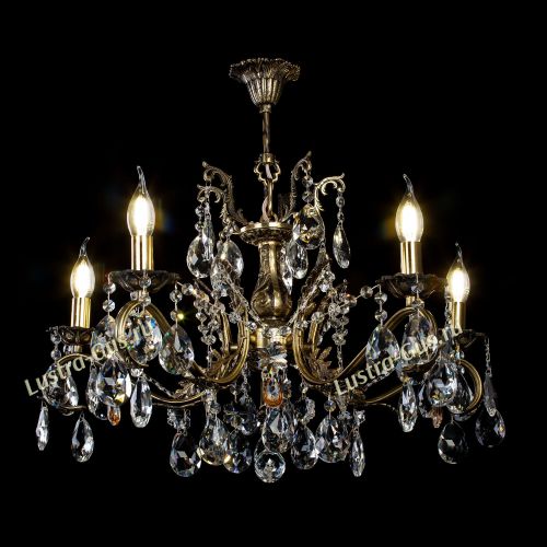 Люстра бронзовая Милана №5 в Саратове Гусь Хрустальный