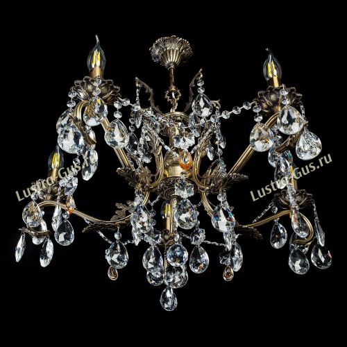 Люстра бронзовая Милана №5 в Саратове Гусь Хрустальный