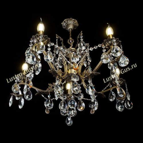 Люстра бронзовая Милана №5 в Саратове Гусь Хрустальный