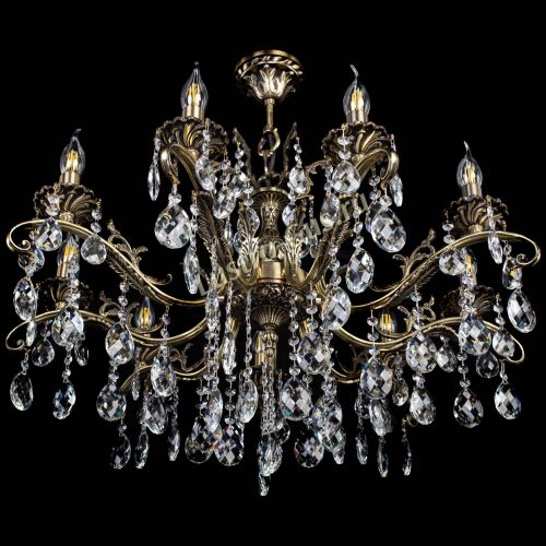 Люстра бронзовая Милана №9/2 баден в Саратове Гусь Хрустальный