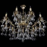 Люстра бронзовая Милана №9/2 шар в Саратове