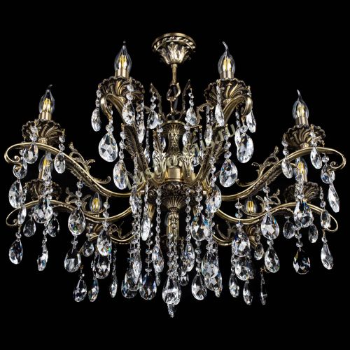 Люстра бронзовая Милана №9/2 журавлик в Саратове Гусь Хрустальный