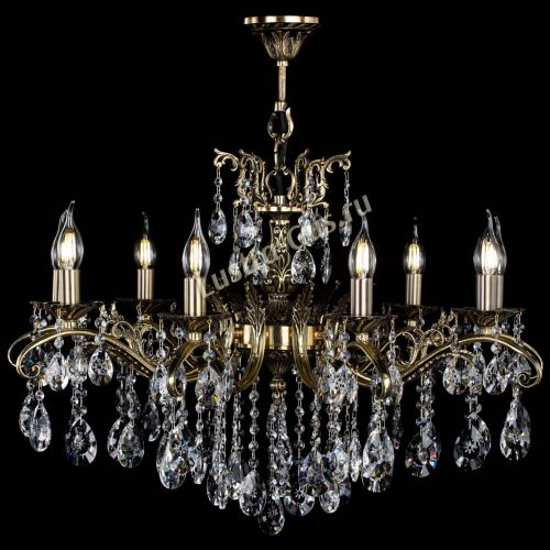 Люстра бронзовая Милана №9/2 звездочка в Саратове Гусь Хрустальный