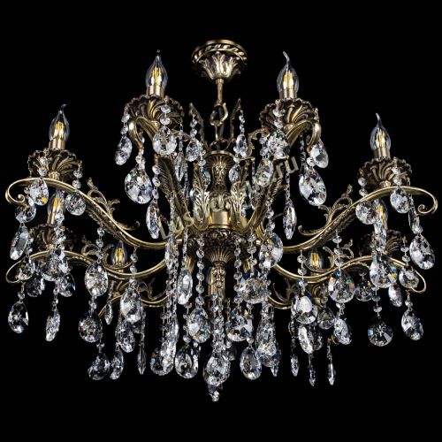 Люстра бронзовая Милана №9/2 звездочка в Саратове Гусь Хрустальный