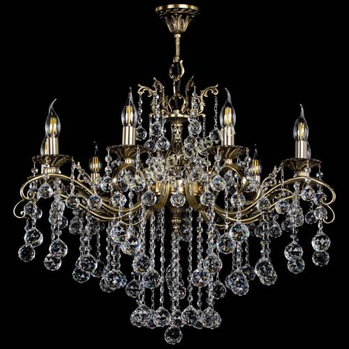 Люстра бронзовая Милана №9 шар в Саратове Гусь Хрустальный