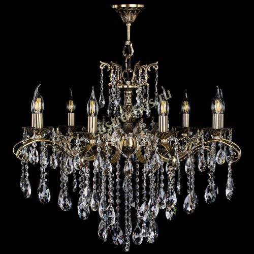 Люстра бронзовая Милана №9 журавлик в Саратове Гусь Хрустальный