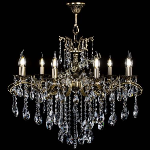 Люстра бронзовая Милана №9 журавлик в Саратове Гусь Хрустальный