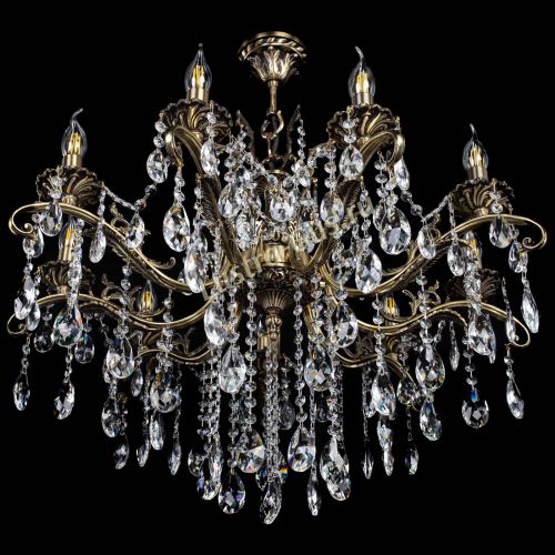 Люстра бронзовая Милана №9 журавлик в Саратове Гусь Хрустальный