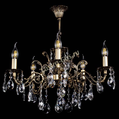 Люстра бронзовая Муза №5/2 баден в Саратове Гусь Хрустальный