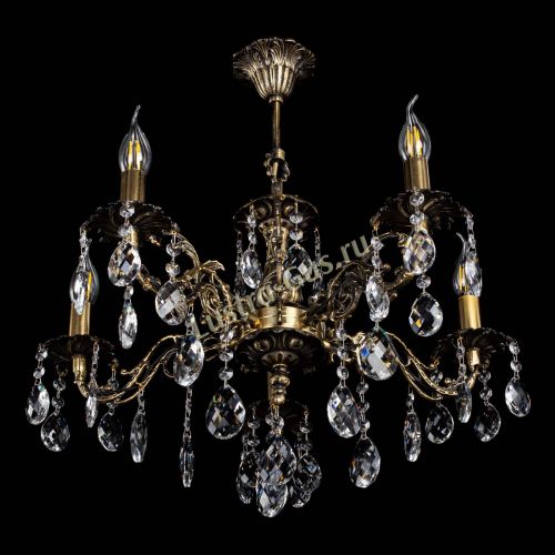 Люстра бронзовая Муза №5/2 баден в Саратове Гусь Хрустальный