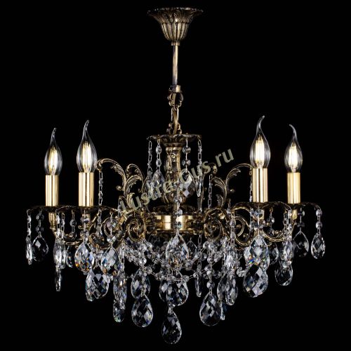 Люстра бронзовая Муза №5 баден в Саратове Гусь Хрустальный