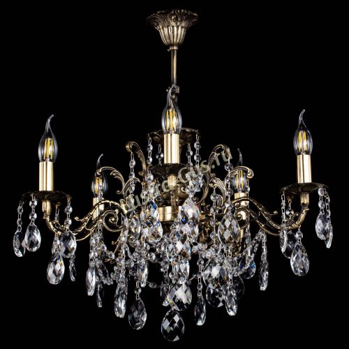 Люстра бронзовая Муза №5 баден в Саратове Гусь Хрустальный