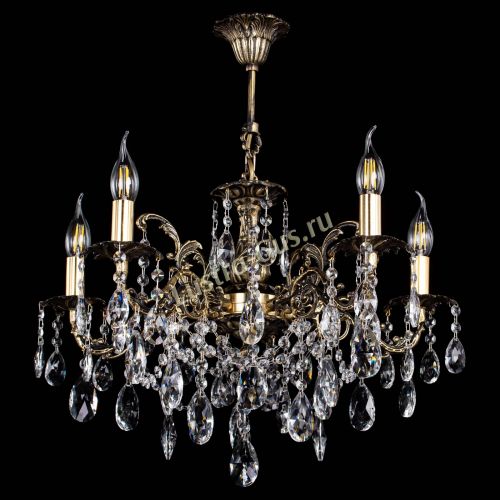 Люстра бронзовая Муза №5 журавлик в Саратове Гусь Хрустальный