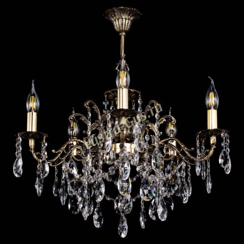 Люстра бронзовая Муза №5 журавлик в Саратове Гусь Хрустальный