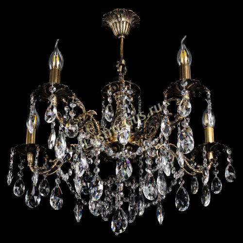 Люстра бронзовая Муза №5 журавлик в Саратове Гусь Хрустальный