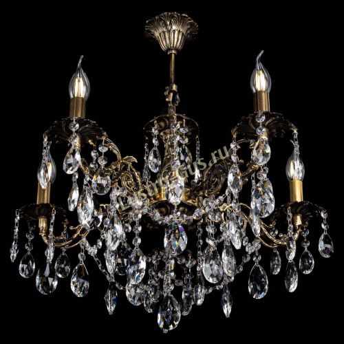 Люстра бронзовая Муза №5 журавлик в Саратове Гусь Хрустальный