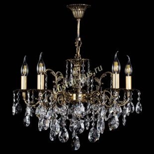 Бронзовая люстра Муза №5 звездочка