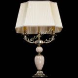 Бронзовая настольная лампа Антик №2 с камнем в Саратове