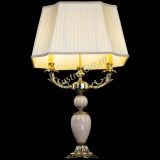 Бронзовая настольная лампа Антик №2 с камнем в Саратове