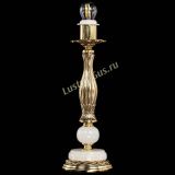 Бронзовая настольная лампа Оникс №1 с абажуром в Саратове