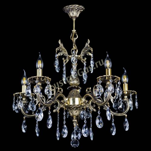 Люстра бронзовая Олимпия №5/1 баден в Саратове Гусь Хрустальный