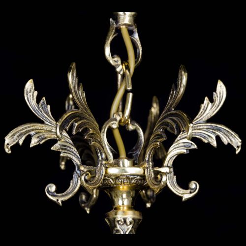 Люстра бронзовая Олимпия №5/1 шар в Саратове Гусь Хрустальный