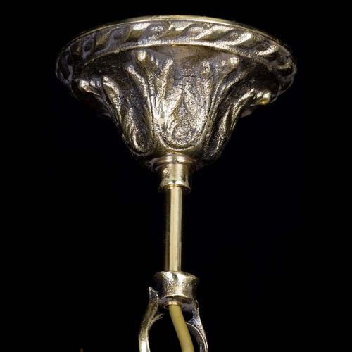 Люстра бронзовая Олимпия №5/1 шар в Саратове Гусь Хрустальный