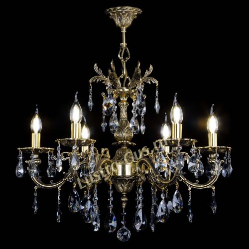 Люстра бронзовая Олимпия №6/1 лучик в Саратове Гусь Хрустальный