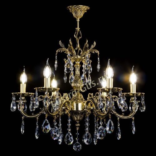 Люстра бронзовая Олимпия №6/1 журавлик в Саратове Гусь Хрустальный