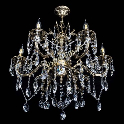 Люстра бронзовая Олимпия №6/3 баден в Саратове Гусь Хрустальный