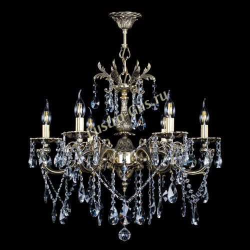 Люстра бронзовая Олимпия №6/3 лучик в Саратове Гусь Хрустальный