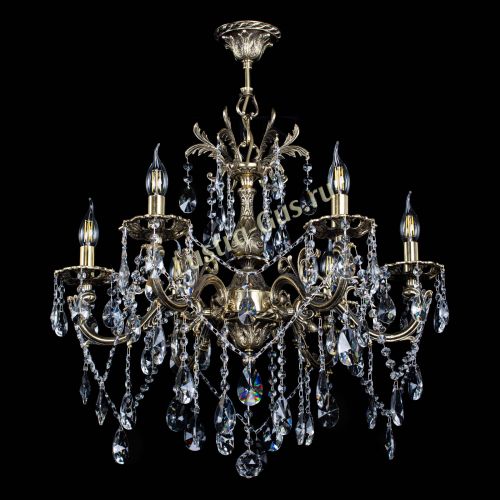 Люстра бронзовая Олимпия №6/3 лучик в Саратове Гусь Хрустальный