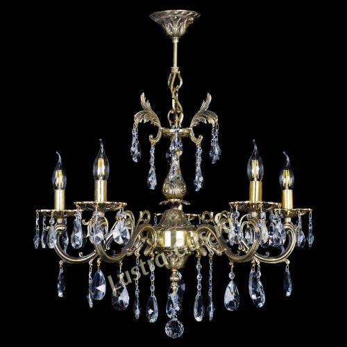 Люстра бронзовая Олимпия №5/1 лучик в Саратове Гусь Хрустальный