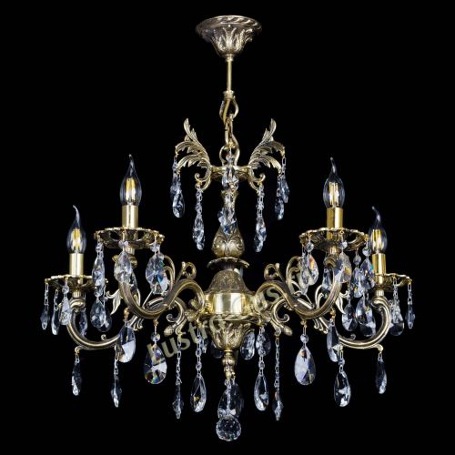 Люстра бронзовая Олимпия №5/1 лучик в Саратове Гусь Хрустальный