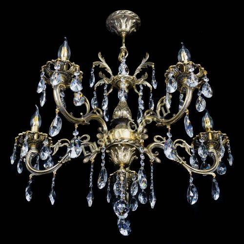 Люстра бронзовая Олимпия №5/1 лучик в Саратове Гусь Хрустальный