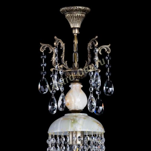 Люстра бронзовая Оникс №1/3 баден в Саратове Гусь Хрустальный