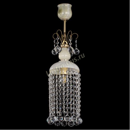 Люстра бронзовая Оникс №1 шар в Саратове Гусь Хрустальный