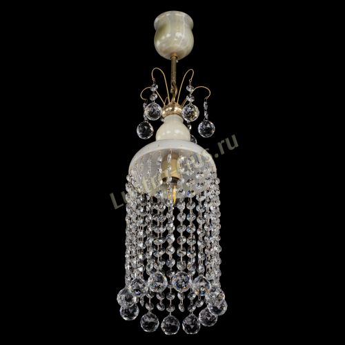 Люстра бронзовая Оникс №1 шар в Саратове Гусь Хрустальный