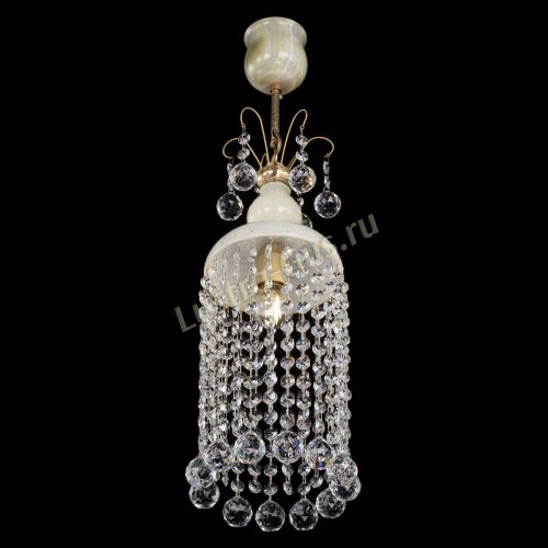 Люстра бронзовая Оникс №1 шар в Саратове Гусь Хрустальный