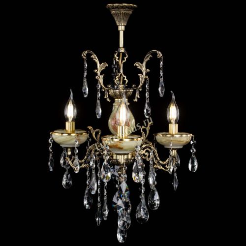 Люстра бронзовая Оникс №3/1 лучик в Саратове Гусь Хрустальный