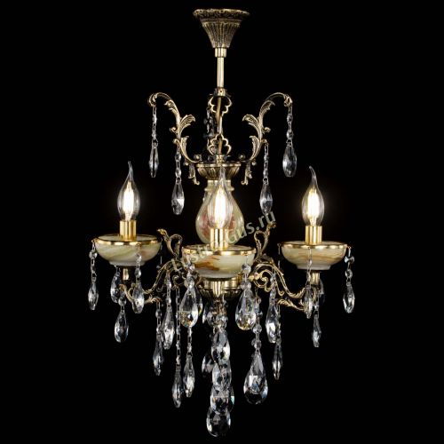 Люстра бронзовая Оникс №3/1 журавлик в Саратове Гусь Хрустальный