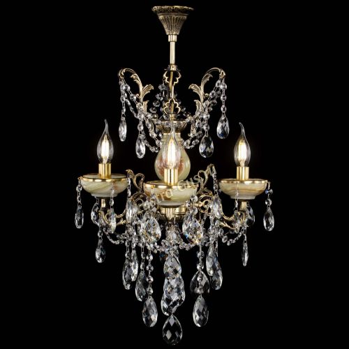 Люстра бронзовая Оникс №3/2 баден в Саратове Гусь Хрустальный