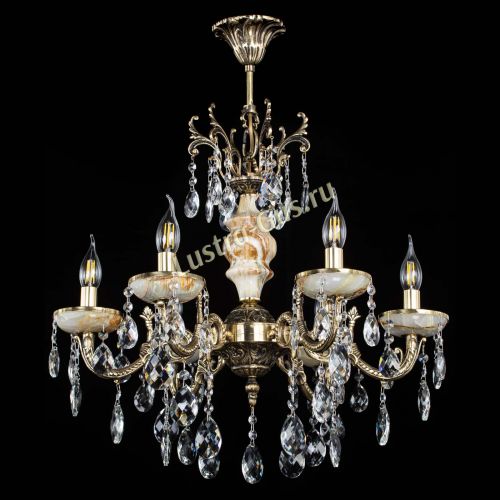 Люстра бронзовая Оникс №6/1 баден в Саратове Гусь Хрустальный