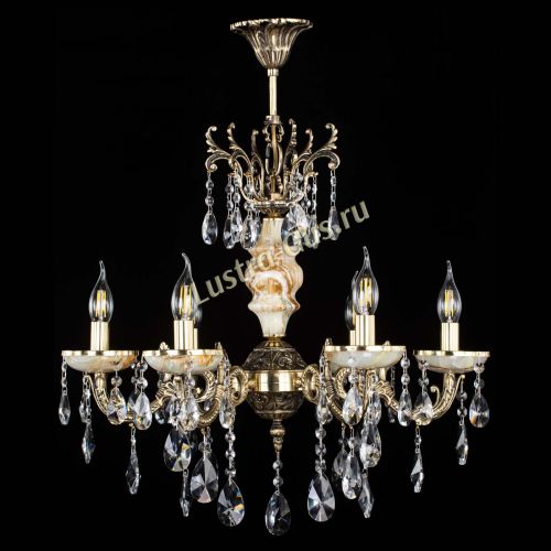 Люстра бронзовая Оникс №6/1 лучик в Саратове Гусь Хрустальный