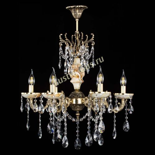 Люстра бронзовая Оникс №6/2 лучик в Саратове Гусь Хрустальный