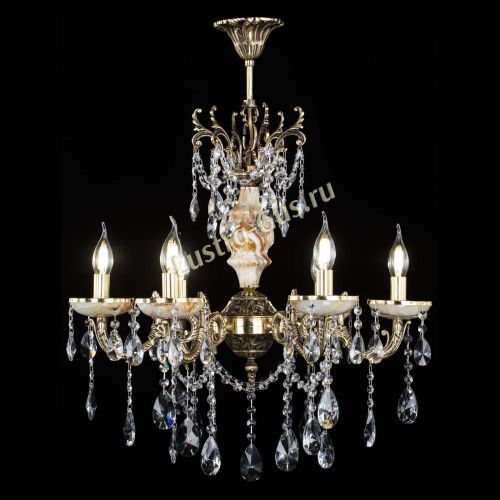 Люстра бронзовая Оникс №6/2 лучик в Саратове Гусь Хрустальный