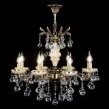 Люстра бронзовая Оникс №8/1 шар в Саратове