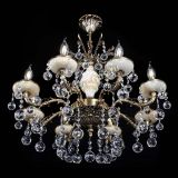 Люстра бронзовая Оникс №8/1 шар в Саратове